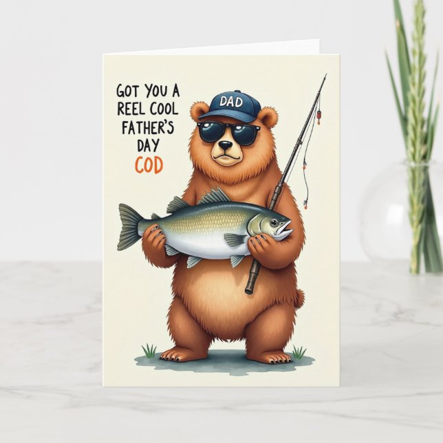 Cool Bears Fathers Day Card (Front)