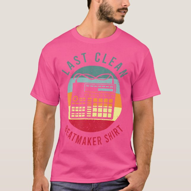 Cool Beatmaker Costume For A Lover Of Drum Machine T-Shirt (Front)