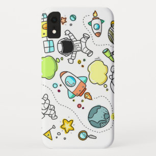 Cool beautiful space astronaut  iPhone XR case