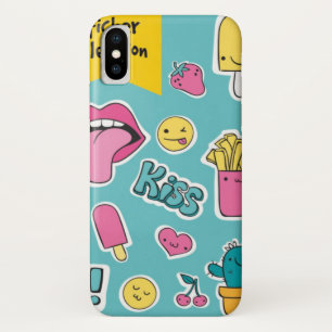 Cool beautiful stickers iPhone x case