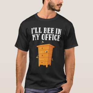 Cool Beekeeper Art Men Women Beekeeping Bee Lover T-Shirt