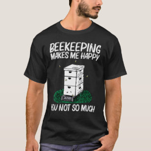 Cool Beekeeping For Men Women Honeybee Honeycomb T-Shirt