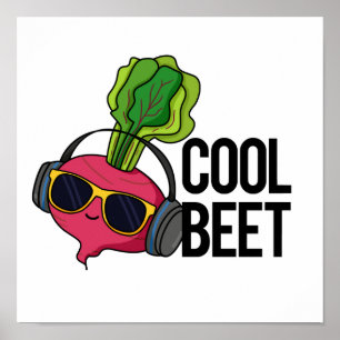 Cool Beet Cute Food Beet Pun Poster