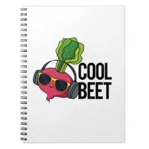 Cool Beet Funny Food Beet Pun  Notebook