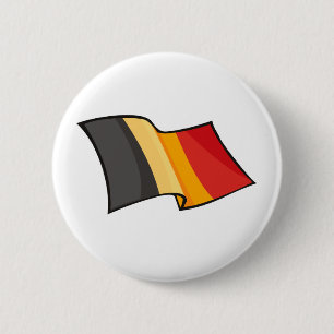Cool Belgium Flag 6 Cm Round Badge