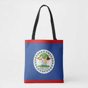 Cool Belise Flag Fashion Tote Bag