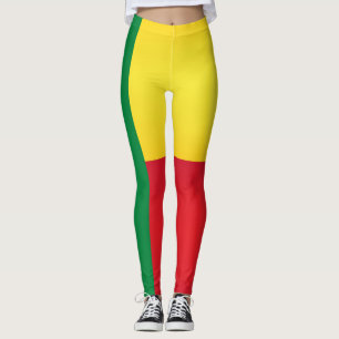 Cool Benin Flag Fashion Leggings