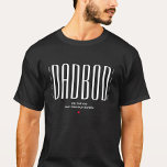 COOL BEST DAD BOD EVER Funny Father's Day T-Shirt<br><div class="desc">Show the world how much you love and appreciate the best dad ever with this customisable design.  Give your dad a unique and hilarious present on Father's Day by customising the text with your own personalised "BEST DAD BOD EVER" messages and the names of his children.</div>
