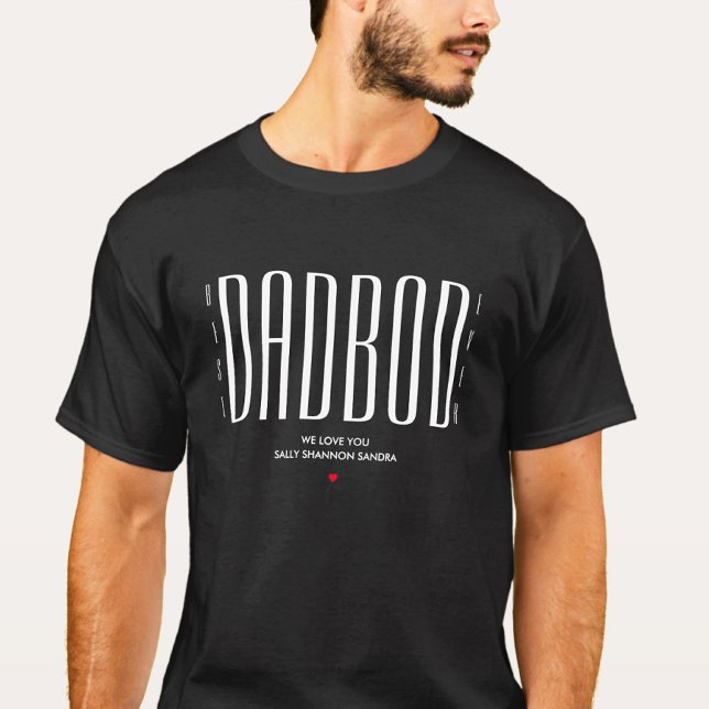 COOL BEST DAD BOD EVER Funny Father's Day T-Shirt (Creator Uploaded)
