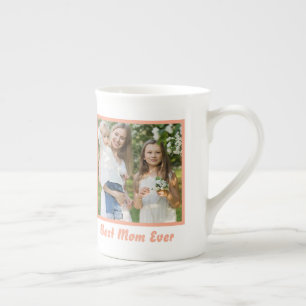 Cool Best Mum Ever Mother's Day Photo Bone China Mug
