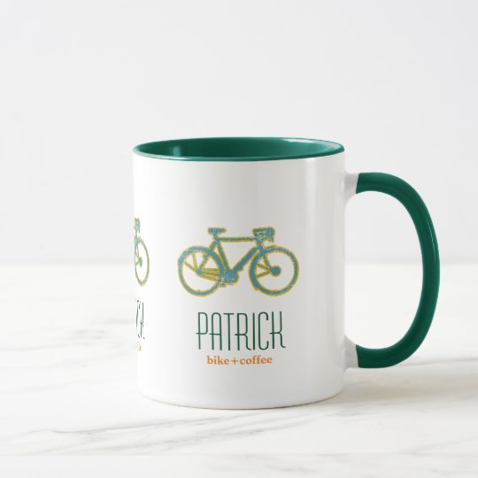 cool bicycles personalised mug