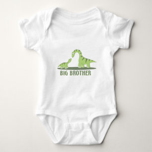 Cool Big Brother Shirt - Dinosaur Theme