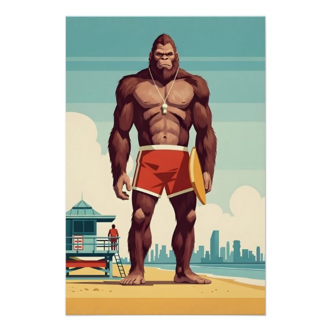 Cool Bigfoot Poster (Front)