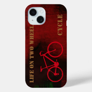 cool Bike wheels iPhone 15 Case