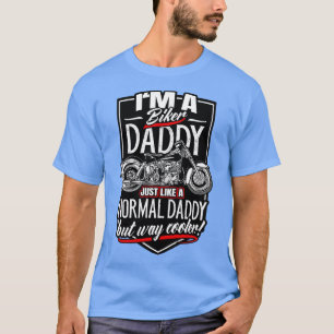 Cool Biker Dad Motorcyclist T-Shirt