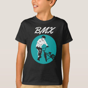 Cool Biker Retro BMX Style T-Shirt