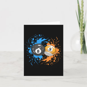 Cool Billiard For 8- Ll And 9-ll Player  Card