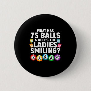 Cool Bingo Novelty For Men Women Bingo Lover Bingo 6 Cm Round Badge