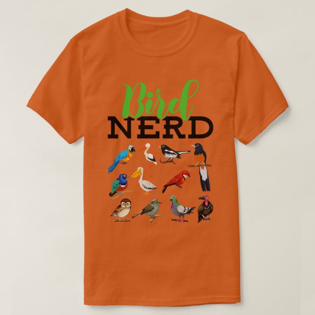 Cool Bird Lover Birdwatching Present Birdwatcher B T-Shirt (Design Front)