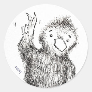 Cool Bird sticker