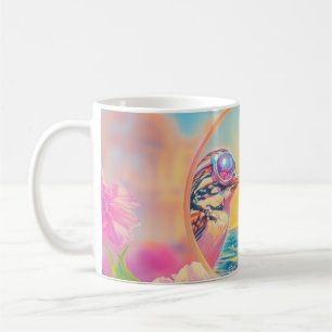 Cool Birds with Sunglasses at Sunset Coffee Mug