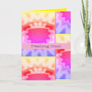 Cool Birthday Folded Greeting Card