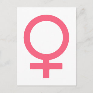 Cool Bittersweet Venus Symbol Postcard