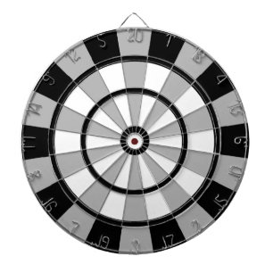 Cool Black and Grey Regulation Dart Board