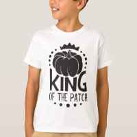 Cool Black and White King of the Patch Kid's