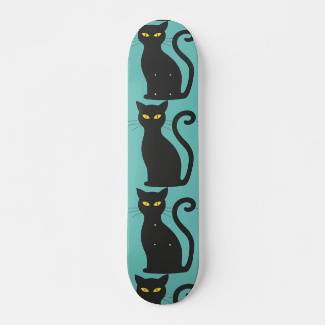 COOL BLACK CAT SKATEBOARDS (Front)