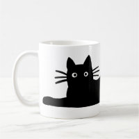 Cool Black Kitty Cat Fun Feline Lover's Cute