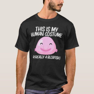 Cool Blobfish Design For Men Women Fishermen Fish T-Shirt