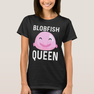 Cool Blobfish Design For Women Mum Fishermen Fish T-Shirt