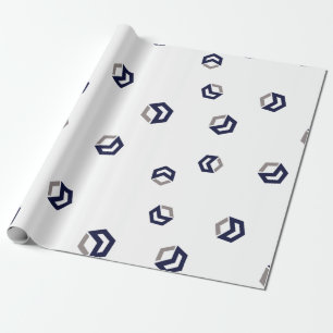 Cool Blocknet Cryptocurrency Coin Sign Pattern Wrapping Paper