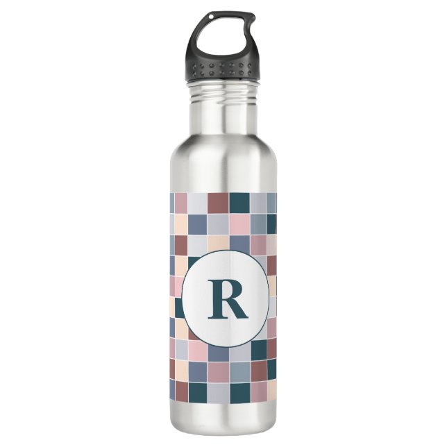 Cool Blocks, Elegant Colors 710 Ml Water Bottle (Front)