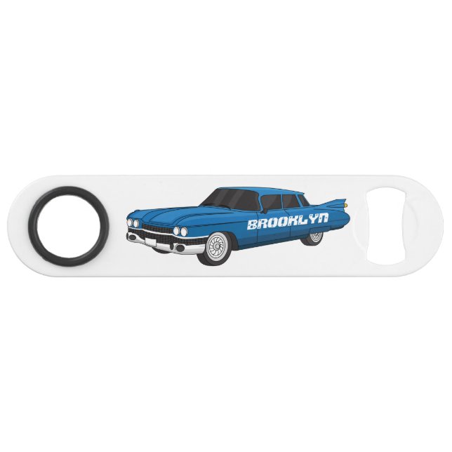 Cool blue 1959 classic car  (Front (Horizontal))