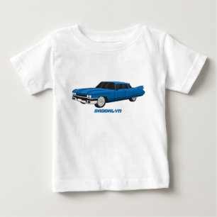 Cool blue 1959 classic car baby T-Shirt