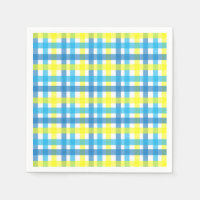 Cool blue and yellow stripes party