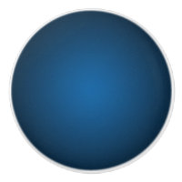 Cool Blue-Black Grainy Vignette