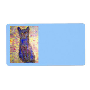 cool blue cat