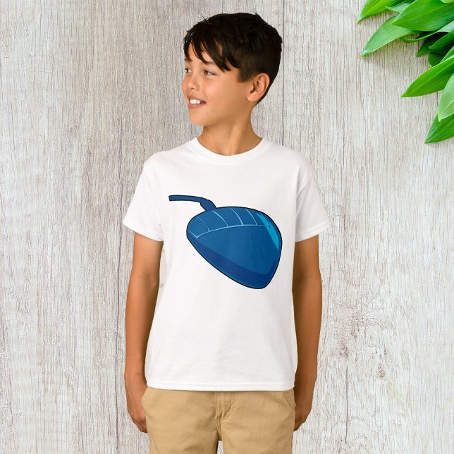 Cool Blue Computer Mouse Tech T-Shirt (Creator Uploaded)