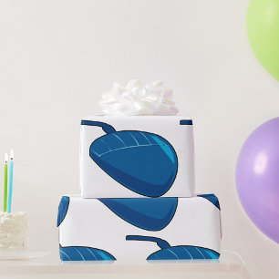 Cool Blue Computer Mouse Tech Wrapping Paper