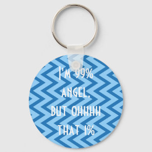 Cool Blue Fanny Key Ring