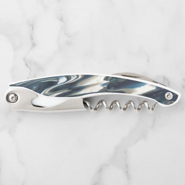 Cool Blue Flame Corkscrew (Front)