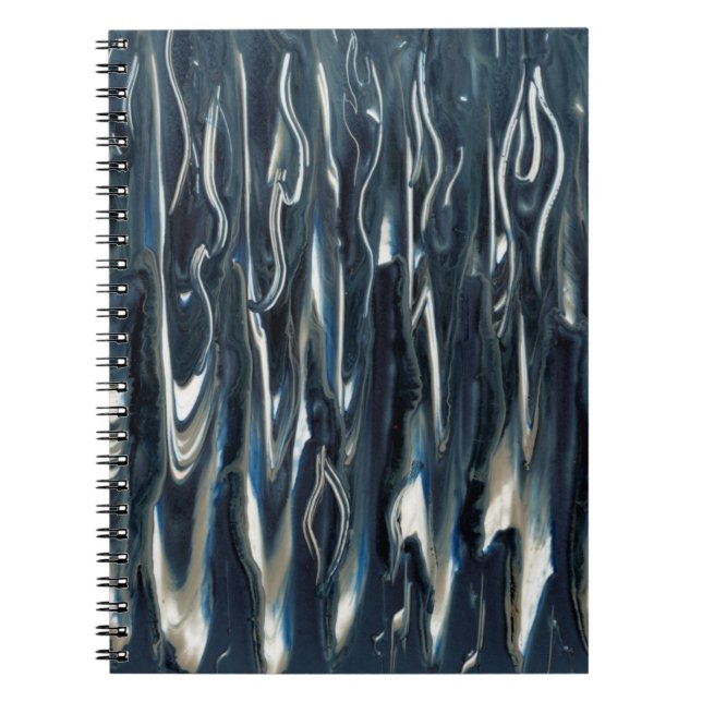 Cool Blue Flame Notebook (Front)