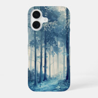 Cool Blue Forest