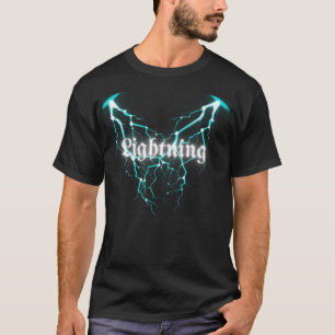 Cool Blue Lightning  T-Shirt