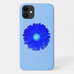 Cool Blue Marigold iPhone 3 Case