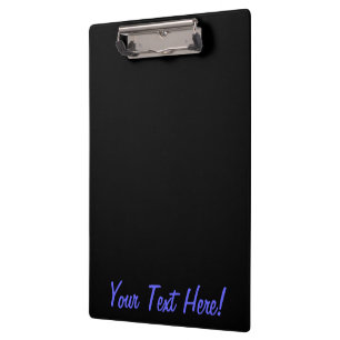 Cool Blue on Blue Racing Flames Clipboard