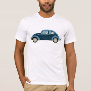 cool blue retro car with scuffs T-Shirt